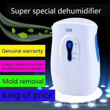 1500ml ABS plastic Dehumidifier household mini special dryer dehumidifier mute basement wardrobe dedicated 65W